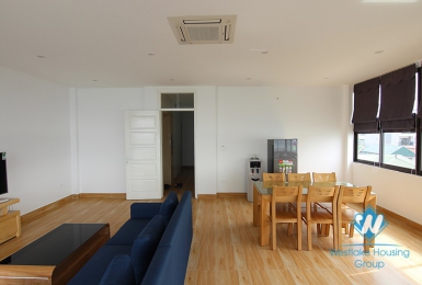 New apartment with lake view for rent in Yen Phu Village, Tay Ho District 