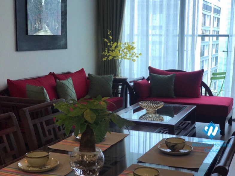 Vintage style 2-bedroom apartment in Vinhomes Metropolis