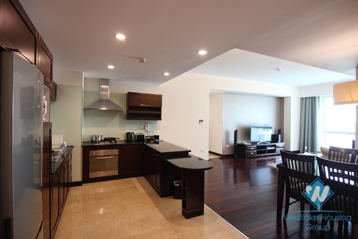 A splendid 3 bedroom apartment for rent in Fraser Suites, Tay Ho 