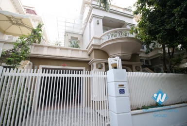 Bright and modern house for rent in Ciputra, Tay Ho, Hanoi.