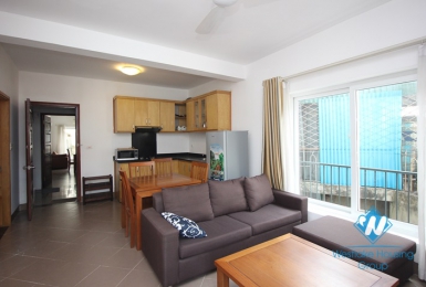 One bed apartment with a lot of natural light for rent in Ngoc Ha, Ba Dinh, Hanoi