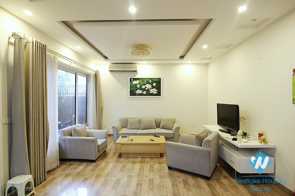 Bright and airy 3 bedrooms house with small courtyard for rent in Tay Ho, Hanoi 