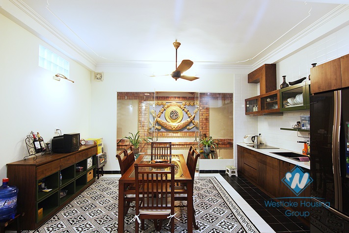 Brand-new 4 bedrooms house for rent in Au Co st, Tay Ho district.