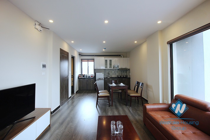 Brand-new 1 bedroom with lakeview for rent in Nhat Chieu st, Tay Ho.
