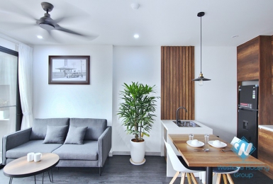 High floor one bedroom apartment for rent in To Ngoc Van st, Tay Ho