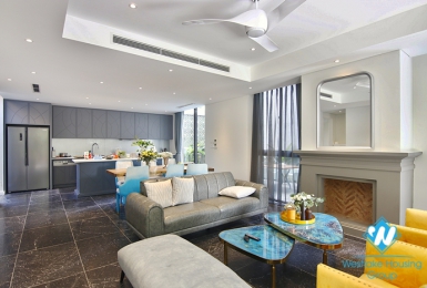 The newest house on the market is carefully prepared by the owner for every detail for rent in Ngoc Thuy Long Bien