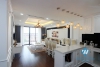 A royal apartment with morden 3 bedrooms for rent in D' Le Roi Soleil, Tay Ho area.