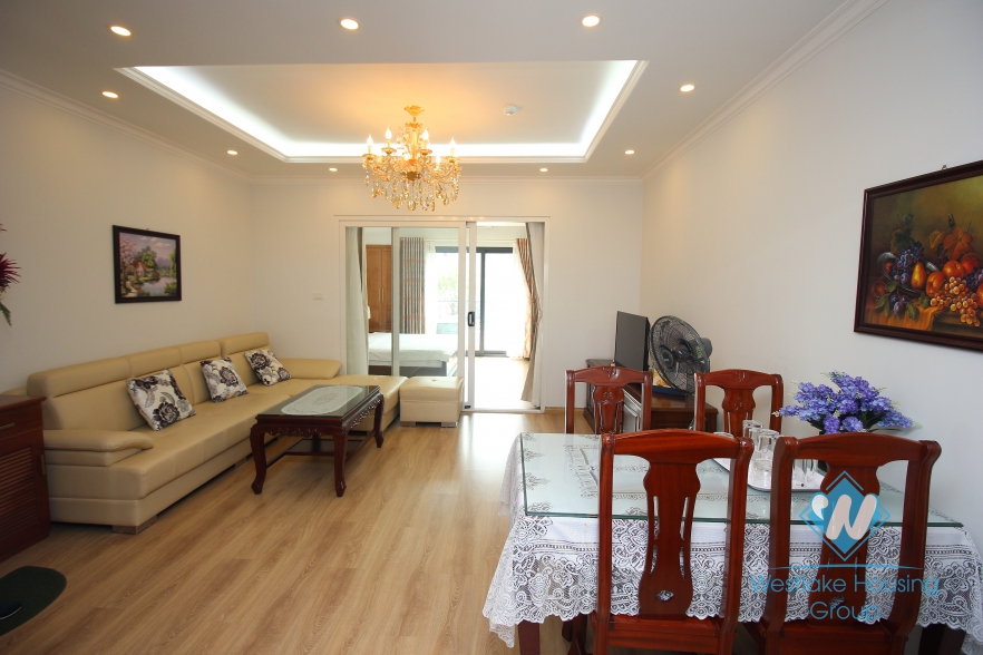Big and bright one bedroom serviced apartment for rent in Hai Ba Trung