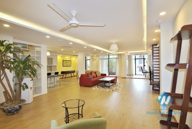A sweet and delightful 4 bedroom apartment for rent on To Ngoc Van street