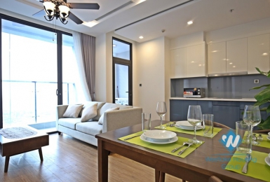 Good quality 2 bedrooms apartment for rent in Metropolis Lieu Giai, Ba Dinh