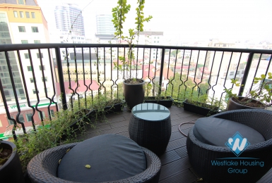 A brillian 3 bedroom apartment for rent in Hoan Kiem