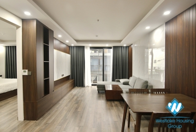 Newly completed 2-bedroom apartment for rent in Hai Ba Trung district near Vincom Ba Trieu.