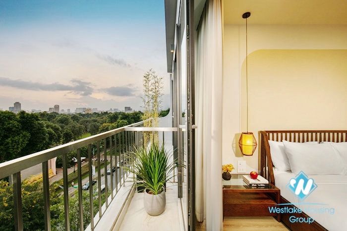 One bedroom apartment for rent near Thong Nhat park