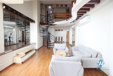 Two-floor apartment with four bedrooms in Ciputra, Tay Ho, Hanoi