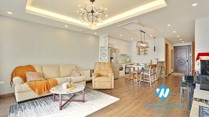 Fully furnished 2-bedroom apartment for rent in D '. Le Roi Soleil, Tay Ho, Hanoi