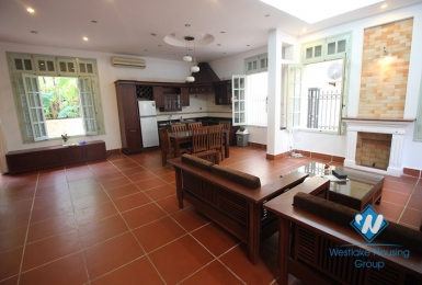 Quiet house for rent in Tay Ho, Hanoi 