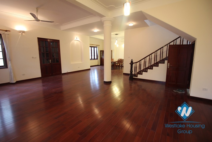Charming house located in a quiet area with swimming pool and 5 bedrooms for rent in Westlake Tay Ho, Hanoi, Vietnam
