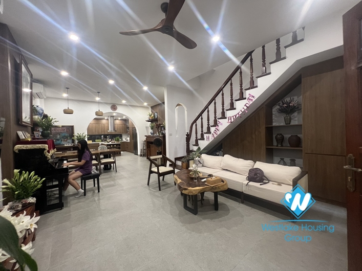 Private house with four bedrooms for rent in Ly Nam De street, Hoan Kiem district.