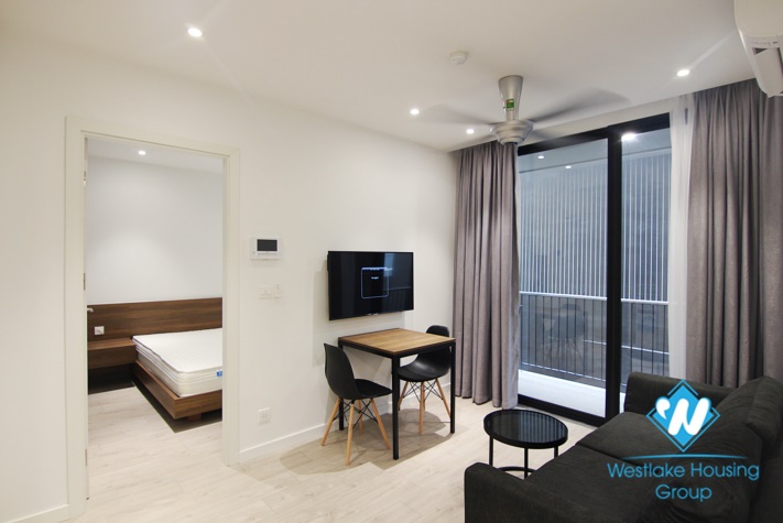 A good quality 1 bedroom apartment with balcony for rent in To Ngoc Van st, Tay Ho