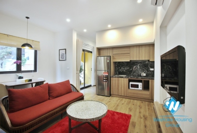 A unique 1 bedroom  duplex apartment with high quality furniture for rent in Tay Ho