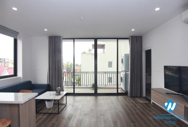 Bright 1-bedroom apartment with a big balcony on To Ngoc Van