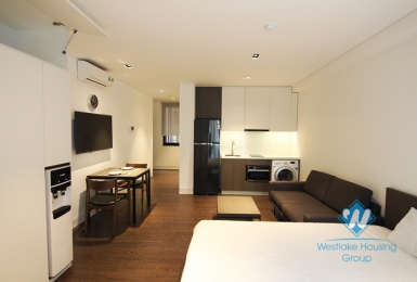 Modern and clean studio apartment for rent in Tay Ho district, Ha Noi
