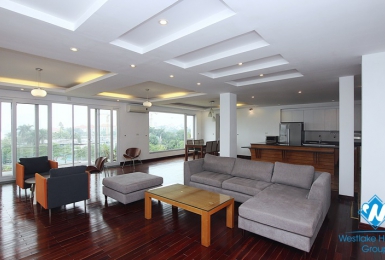 High quality apartment with lake view for rent in Westlake area, Hanoi