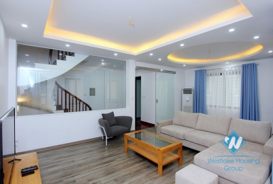 Six bedrooms house for rent in Au Co, Tay Ho, Hanoi.