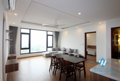 An elegant 2 bedroom apartment with stunning city view for rent on Xuan Dieu