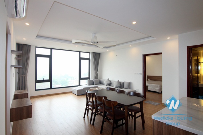 An elegant 2 bedroom apartment with stunning city view for rent on Xuan Dieu