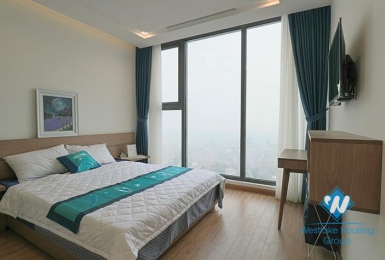 Apartment with modern furniture for rent in Vinhome Metropolis, Lieu Gia st, Ba Dinh District 