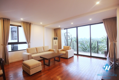 Spacious and bright 3 bedroom apartment for rent on Dang Thai Mai, Tay Ho