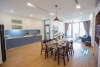 Bright and morden 3 bedrooms apartment for rent in Vinhome Metropolis, Lieu Giai, Ba Dinh.