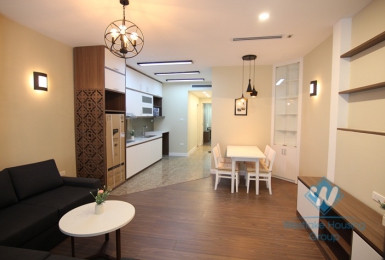 Quite new two bedrooms apartment for rent in Dang Thai Mai, Tay Ho, Ha Noi
