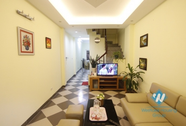 A 4 bedroom house for rent in Ba Dinh, near Lotter Tower