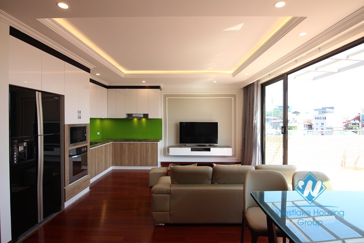 Yen Phu Village, Lake view with beautiful terrace apartment 