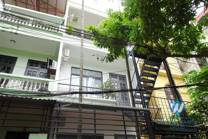 Brand new one bedroom apartment for rent in Ngoc Ha st, Ba Dinh area.