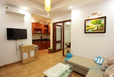Nice and clean one bedroom apartment for rent in Lang Ha street, Dong Da district, Ha Noi