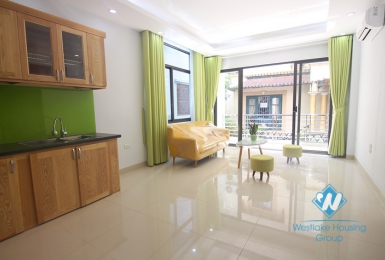 Bright and Brand new One Bedrooms Apartment for rent in Au Co st, Tay Ho district.