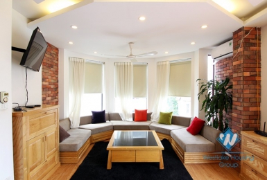 Two bedroom apartment for rent in Dang Thai Mai street, Tay Ho district, Hanoi.