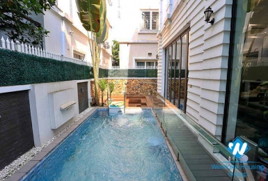 Pool villas for rent at Vinhome Riverside Long Bien Ha Noi