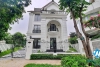 Brand new four-bedroom villa with luxurious furniture for rent at Vinhome Riverside Long Bien