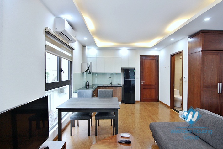 A spacious studio apartment for rent in To Ngoc Van, Tay Ho, Ha Noi