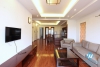 Spacious high floor 2 bedrooms apartment for rent in Tay Ho, Hanoi