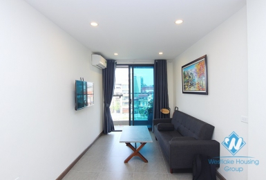 Lake view 2 bedrooms apartment with balcony for rent in Yen Hoa, Tay Ho