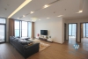 Luxury four bedrooms apartment for rent in Vinhome Metropolis, Ba Dinh district, Ha Noi.