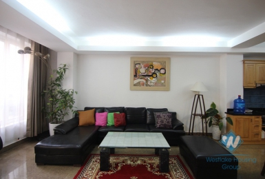 Warm and spacious apartment for rent in Lang Ha, Hanoi