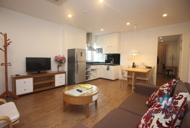 Beautiful two bedroom separate apartment for rent in Hoan Kiem District