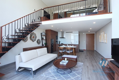 Luxury one bedroom apartment for rent in Pentstudio building, Tay Ho district, Ha Noi
