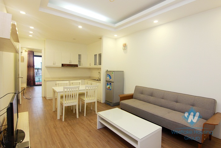 Modern two bedroom apartment near Truc Bach lake with balcony